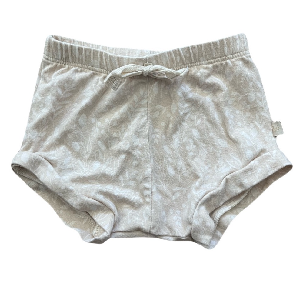 🇨🇦 Jax & Lennon Kids Bamboo Floral Cream Shorts